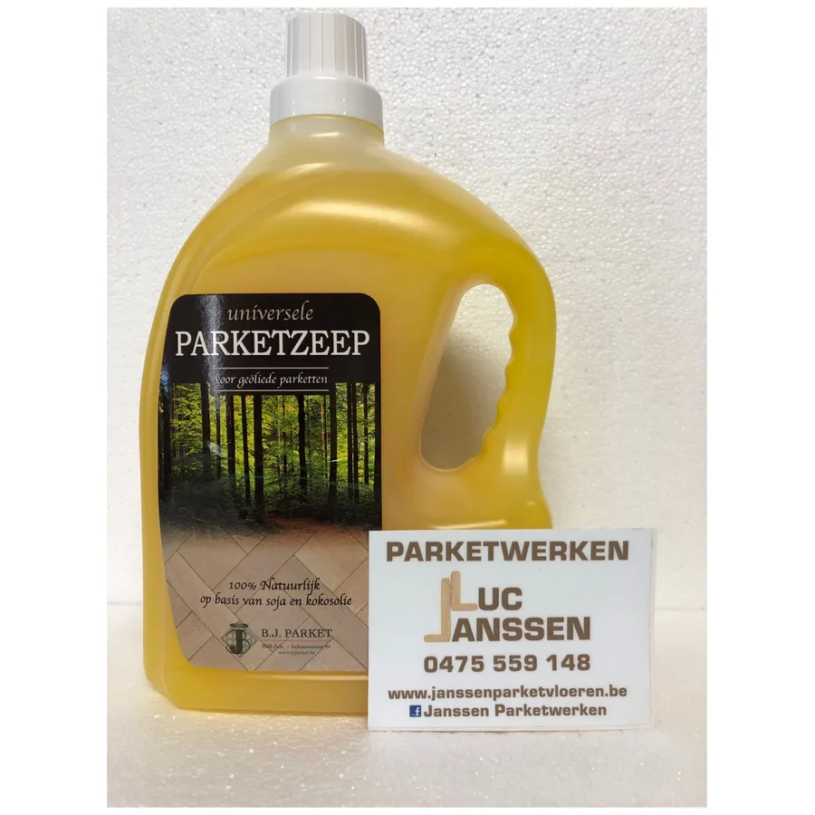 B.J. Parket universele parketzeep naturel, 2 l