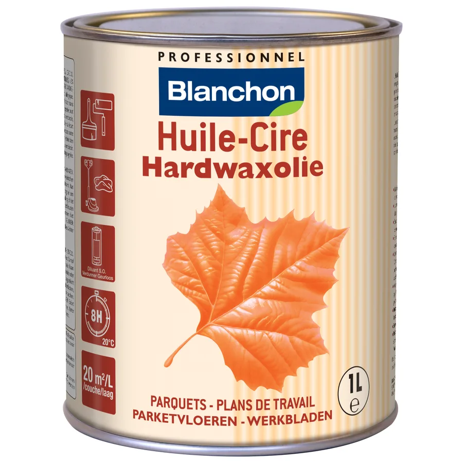 Blanchon Hardwaxolie, naturel, 1 l