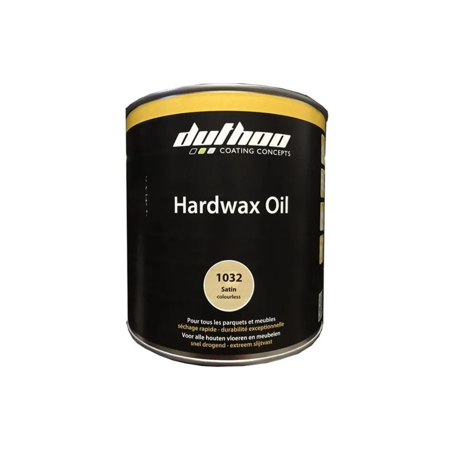 Duthoo Hardwax Oil 1032, kleurloos zijdemat, 2,5 l