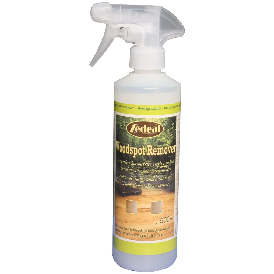 Fedeal Wood Spot Remover vlekkenverwijderaar, 500 ml