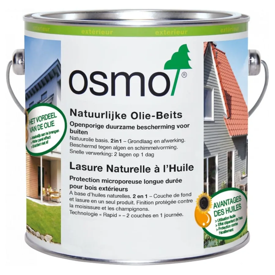 Osmo Olie-Beits Buiten 712 ebbenhout, 0,75 l