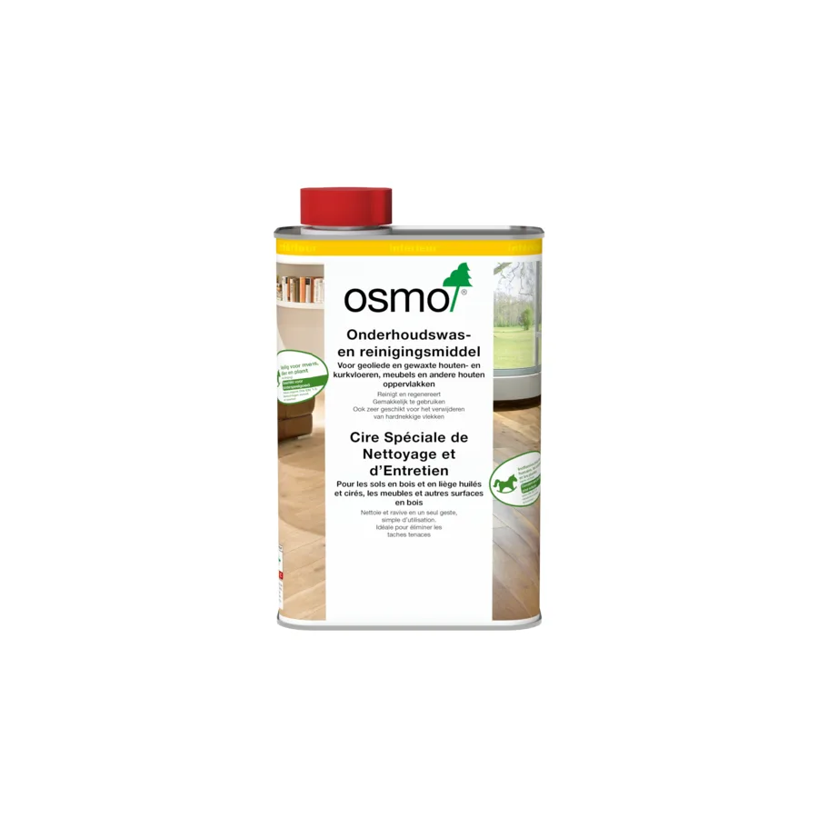 Osmo Onderhoudswas- en reinigingsmiddel 3087, wit, 0,5 l