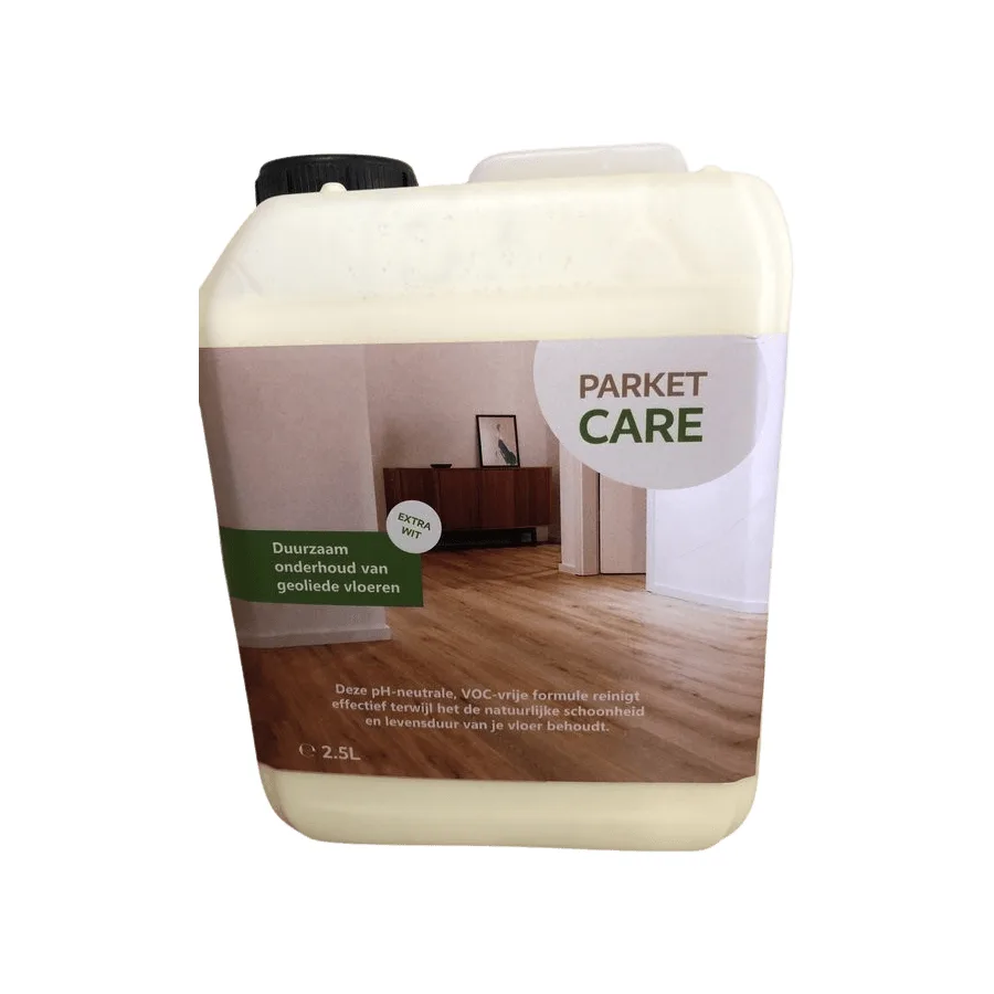 Parketcare universele parketzeep extra wit, 2,5 l
