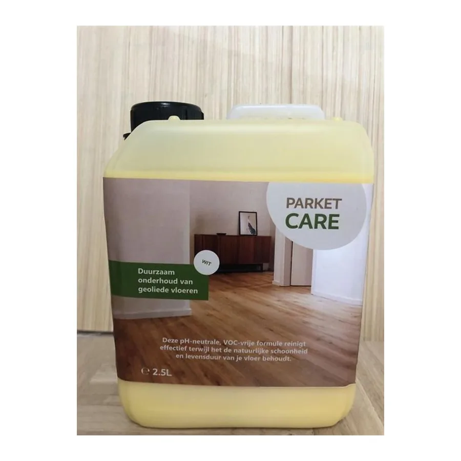 Parketcare universele parketzeep wit, 2,5 l